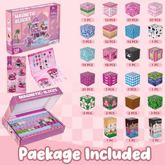 ADAH magnetic blocks sturdy towers for stable builds