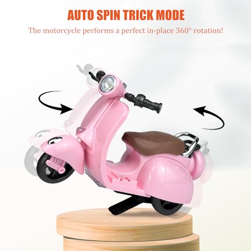 Adehevio doll scooter compact plastic build is lightweight and safe for daily use.