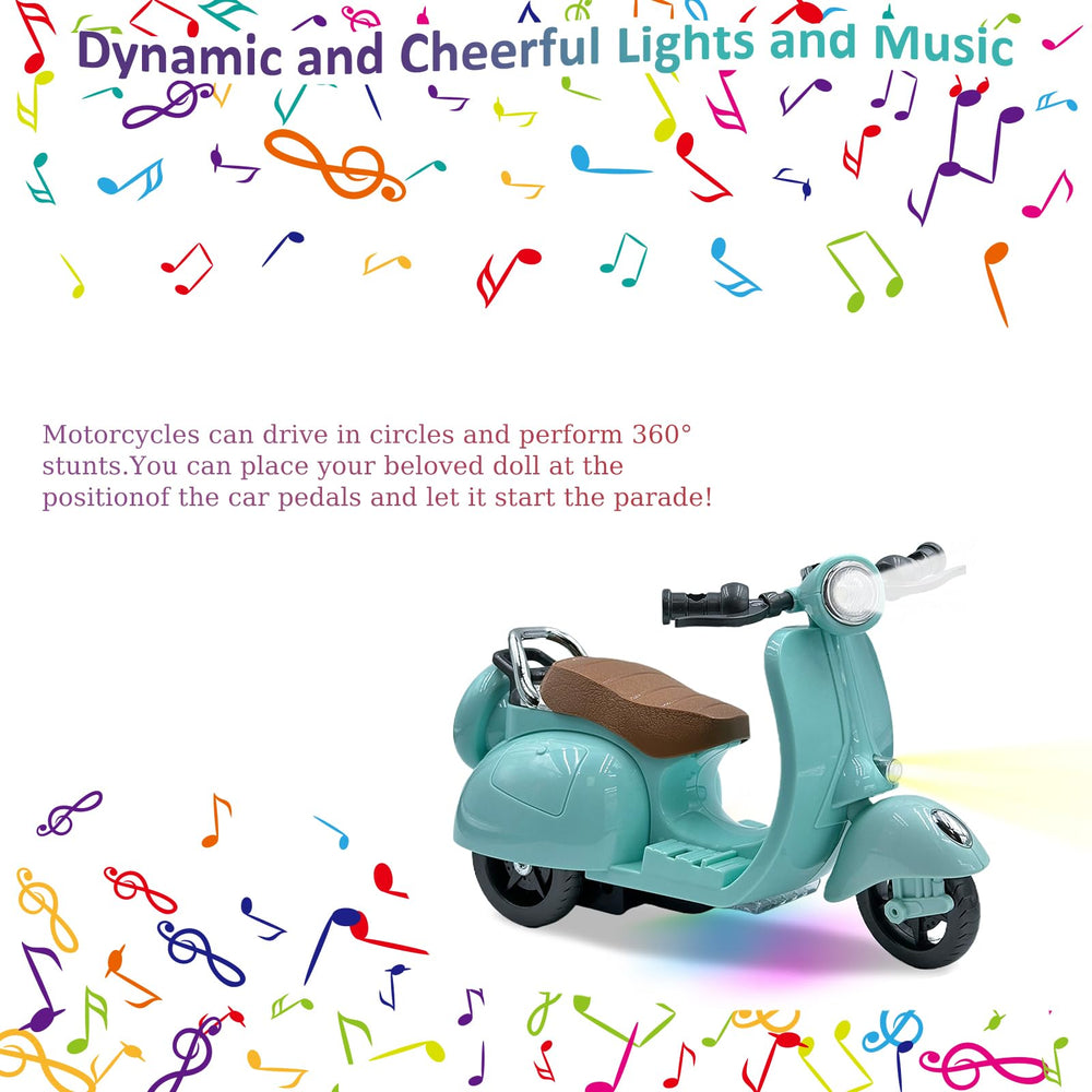 Adehevio blue scooter battery compartment installation demo