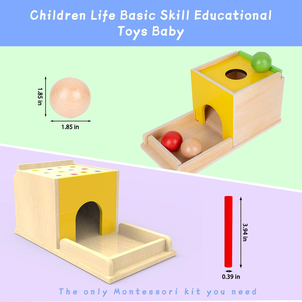 Adena Montessori Foldable Storage Box keeps components organized for easy cleanup