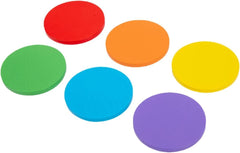 Adena Montessori non-toxic paint keeps discs baby-safe and vibrant.