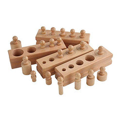 Adena Montessori sensorial training toy encourages hands-on learning through tactile exploration.