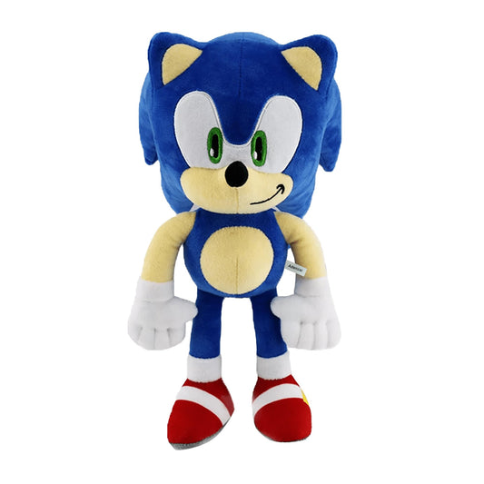 Adenzai blue plush toy face close-up with soft, huggable fur for comfort