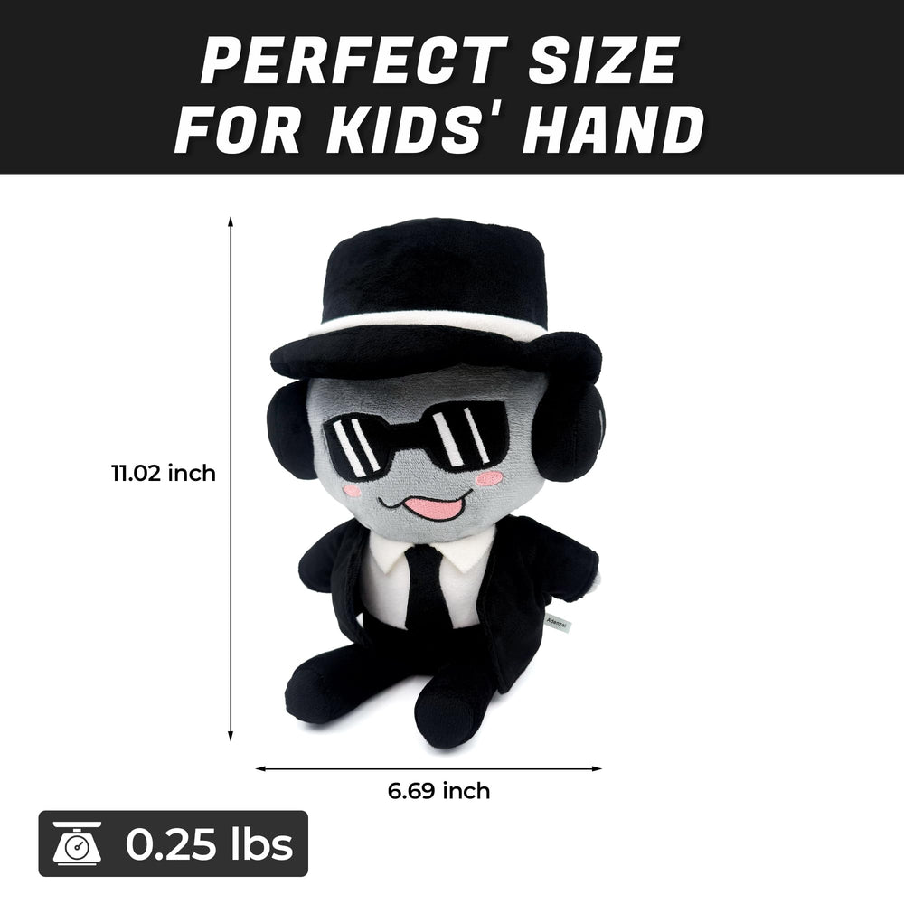 Adenzai Forsaken Black Plush Toy easy care for daily use