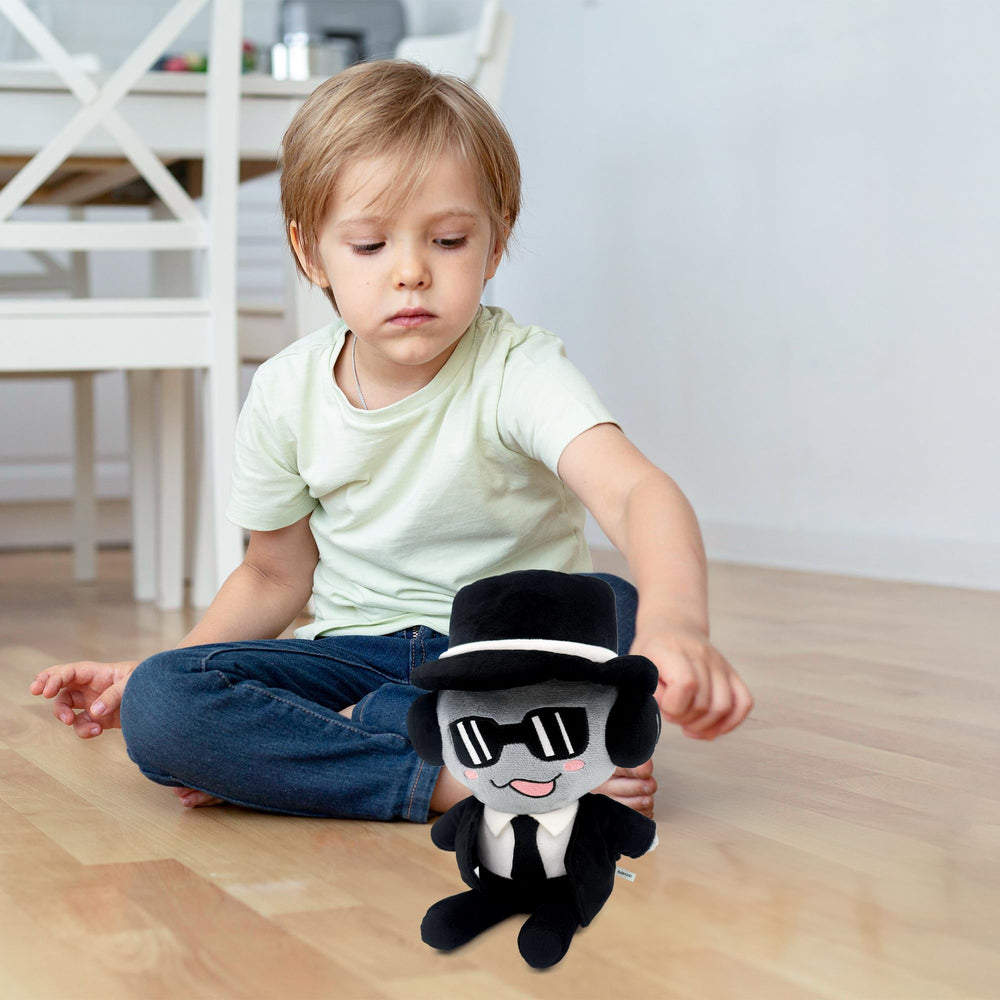 Adenzai Forsaken Black Plush Toy Halloween-themed cuddle buddy for seasonal fun