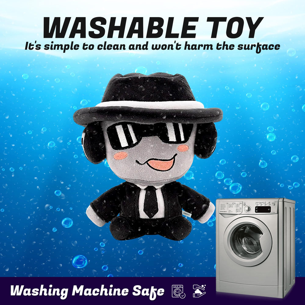 Adenzai Forsaken Black Plush Toy snuggle-friendly frame for cozy playtime