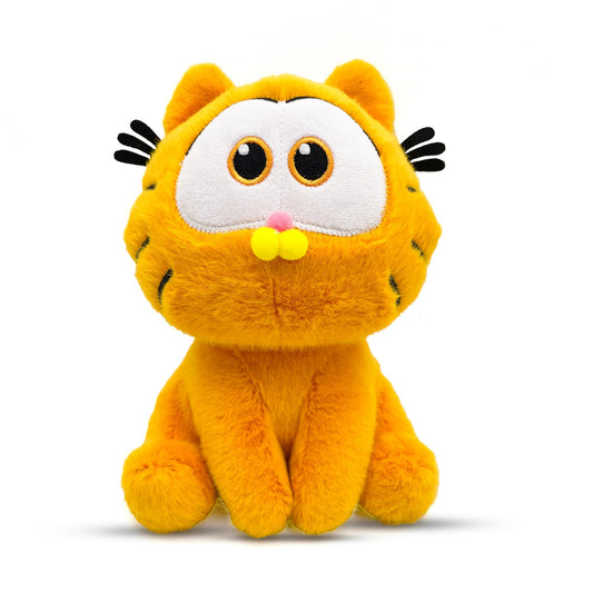 Adenzai Garfield plush 9.8-inch: ideal for hugs and travel.