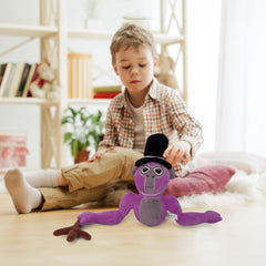 Adenzai Monkey Plush easy-to-hold forearm size, great for kids.