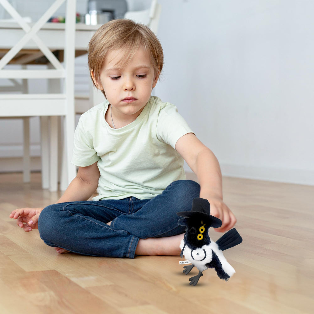 Adenzai plush Halloween bedtime snuggle, soothing routine for kids