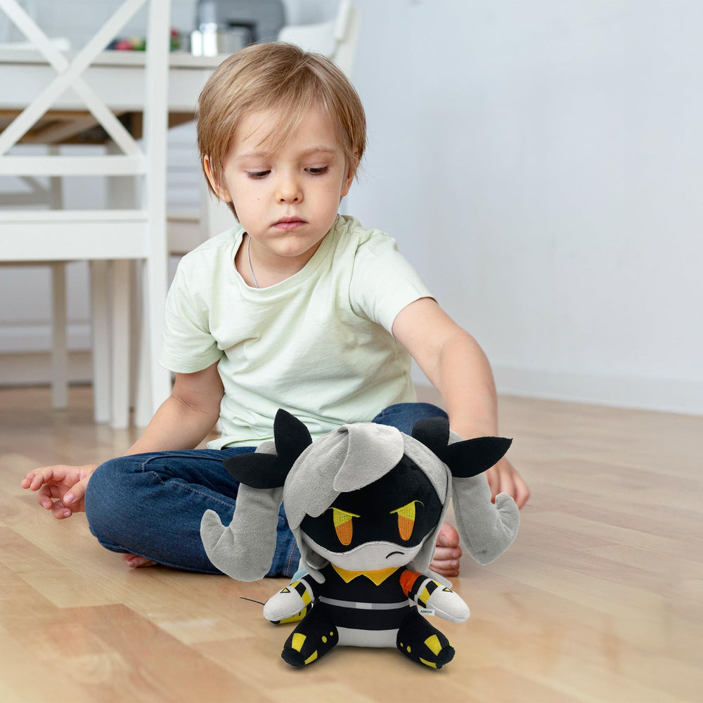 Adenzai plush doll gift-ready packaging appeals to shoppers.