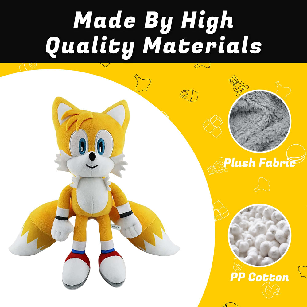 Close-up of Adenzai yellow plush fur, showing ultra-soft texture.