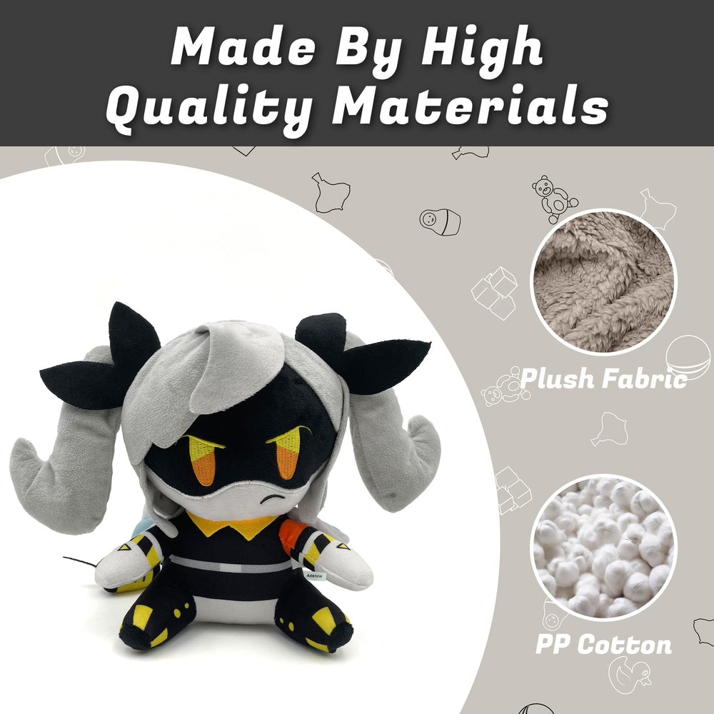 Adenzai plush toy kid hugging demonstrates cuddly comfort for everyday play.