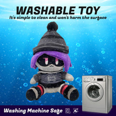 Adenzai Uzi plush shows detailed design with vibrant colors for display.