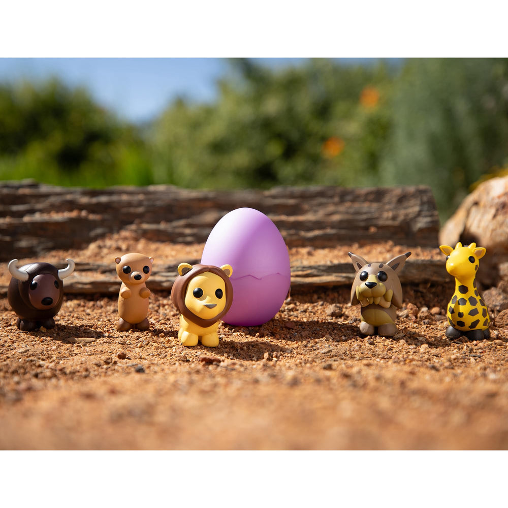 Adopt Me! collectible toy box showcases premium packaging for display.