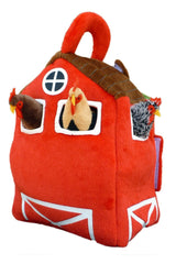 Adore Plush 12-inch Hen House detailed interior with stitched realism