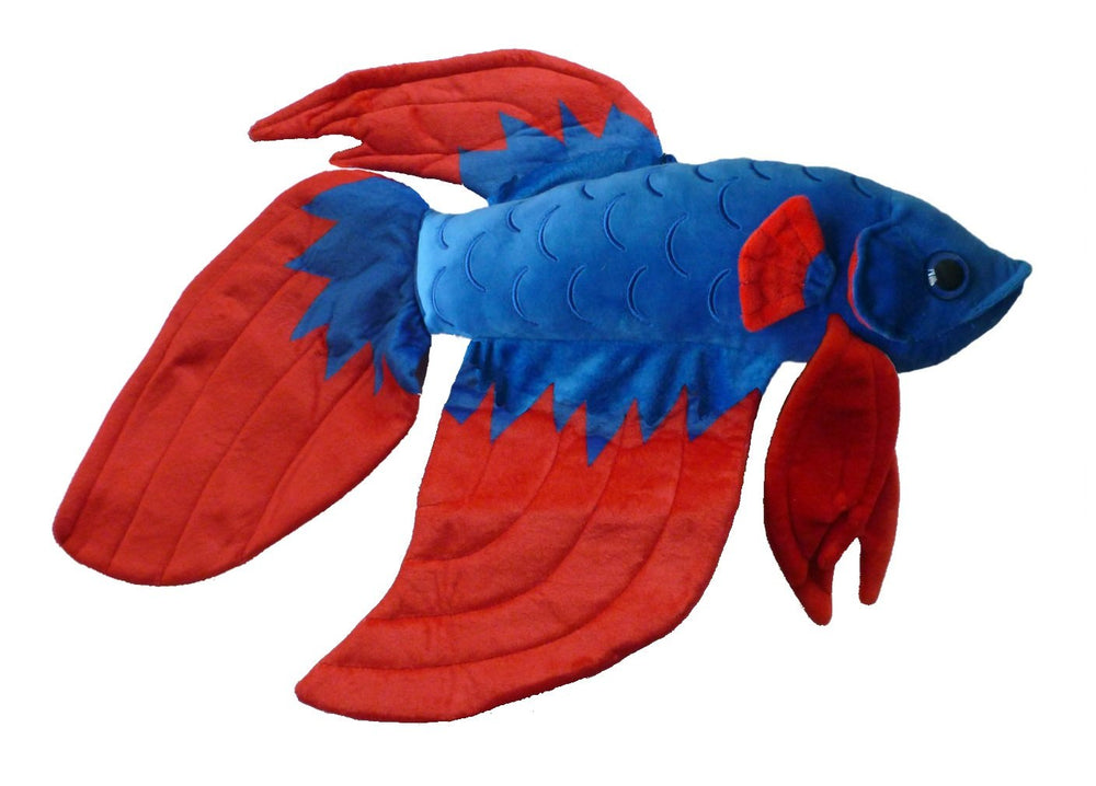 Adore Plush Betta Flare plush toy offers soft body and bendable fins for cuddling and display.