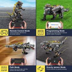 ADUSRIZ Dinasour STEM toy set, supports early engineering concepts