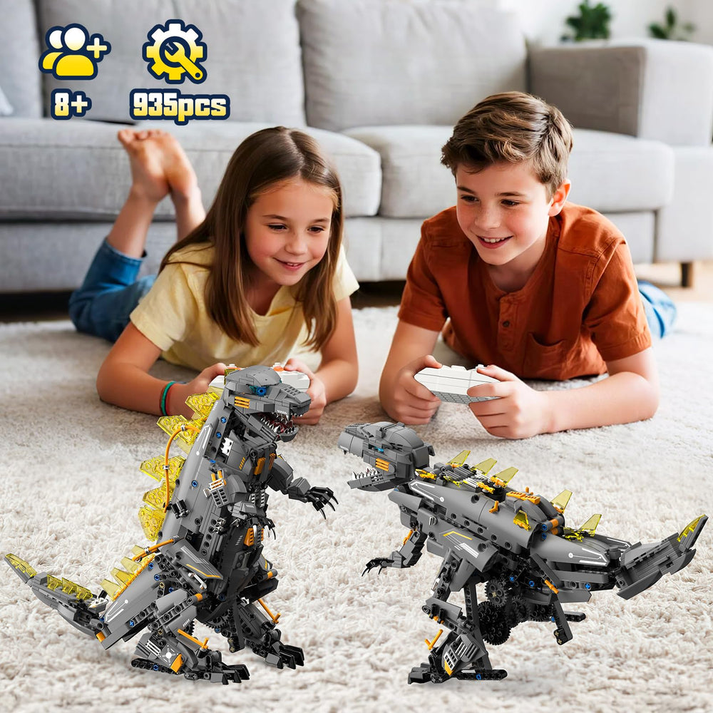 ADUSRIZ Dinasour tyrannosaurus build, hones fine motor skills and planning
