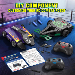 ADUSRIZ battle robot side action showing dynamic combat play