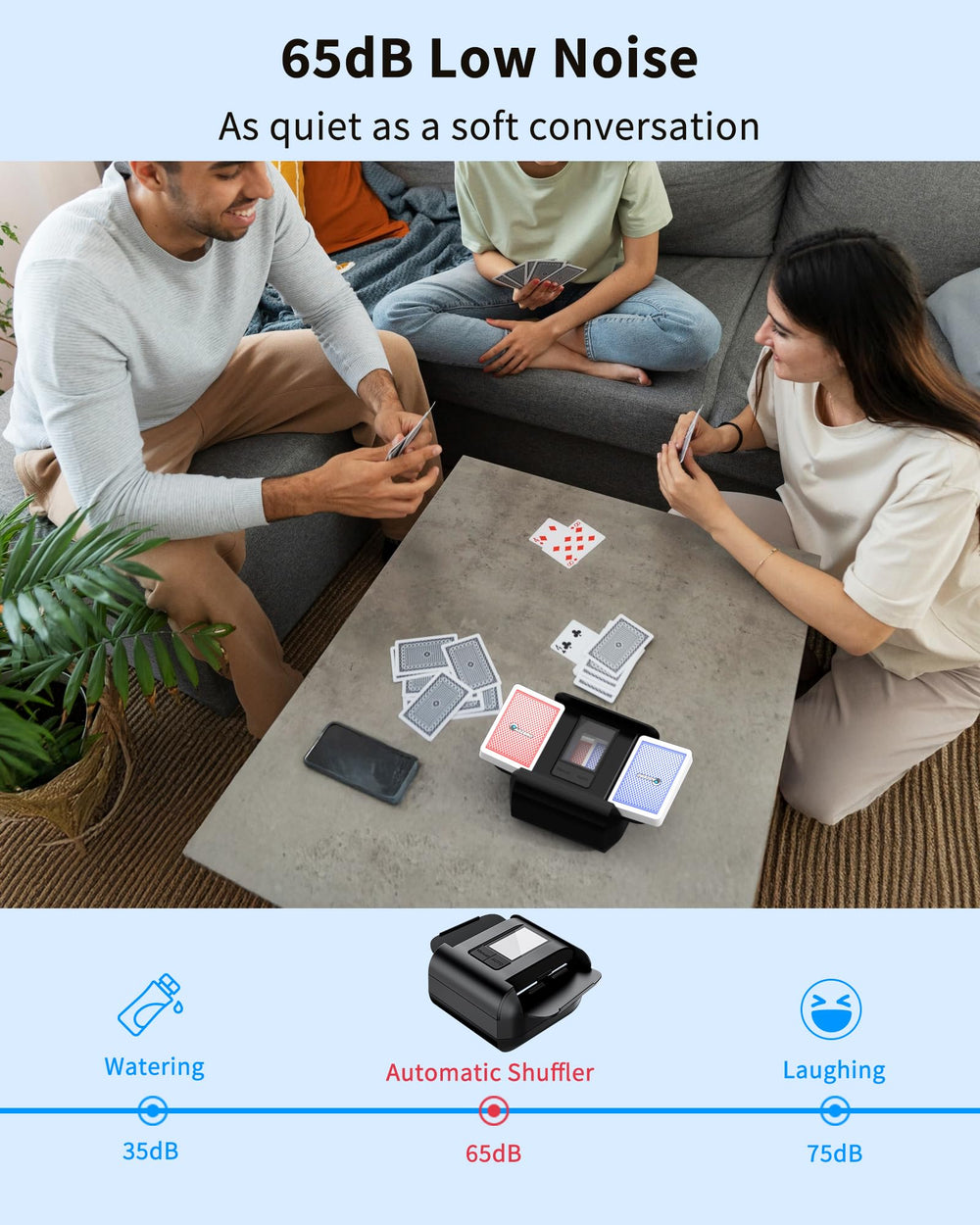 ADZERD USB-C rechargeable battery powers up to 2300 decks per charge