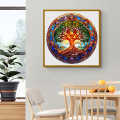 Aeekdook tree of life puzzle assembly encourages family teamwork.