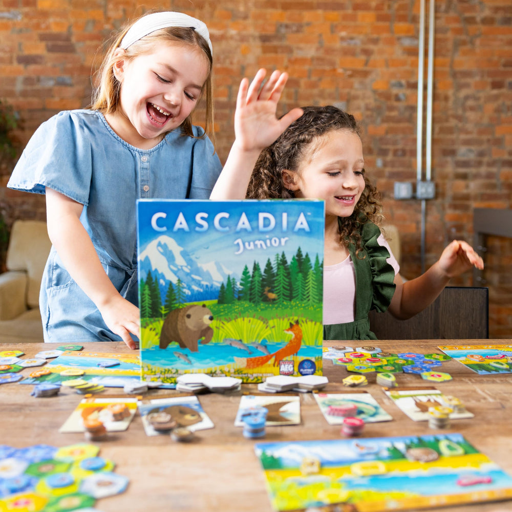 AEG Cascadia Junior animal tokens adding tactile fun to set collection