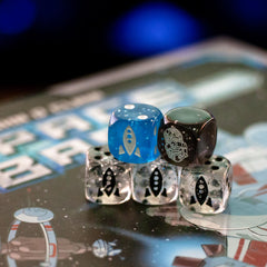 AEG Space Base game night setup with easy-to-learn rules for groups.