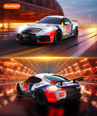 AEROQUEST Porsche 718 Cayman GT4 RC car gift-ready packaging appealing for birthdays.