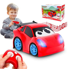 AEROQUEST RC car lights and sounds energize toddler play with vivid visuals.