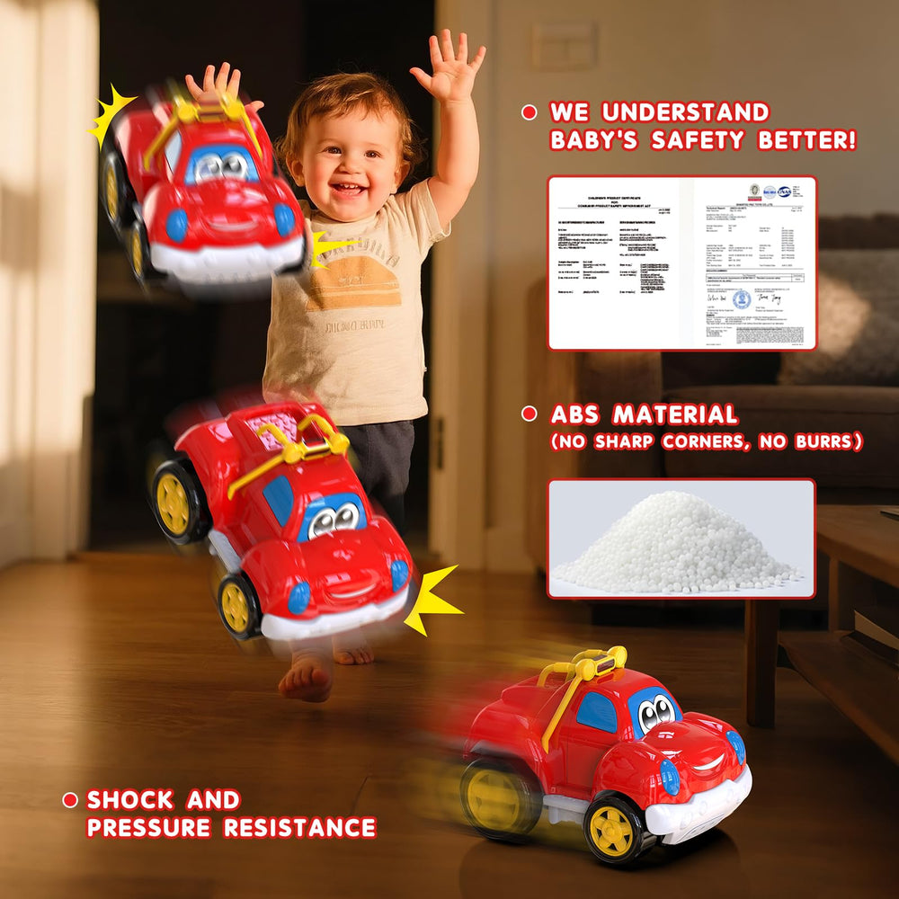 AEROQUEST remote with contoured grip supports little hands during fun.
