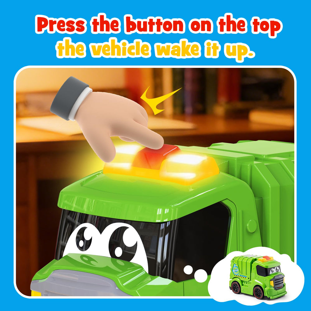 AEROQUEST truck lights and sounds invite realistic recycling role-play