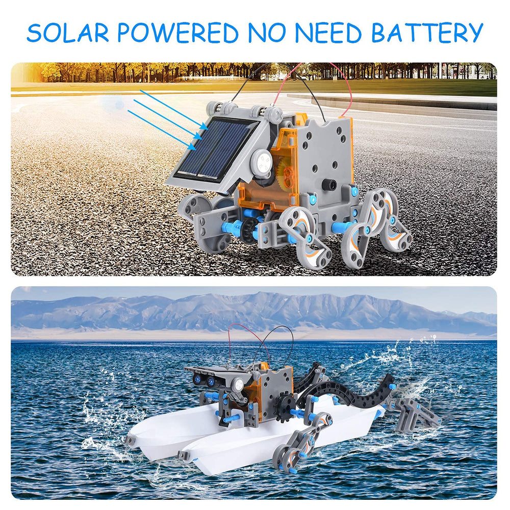 AESGOGO gift ready solar robot kit ideal for birthdays and holidays