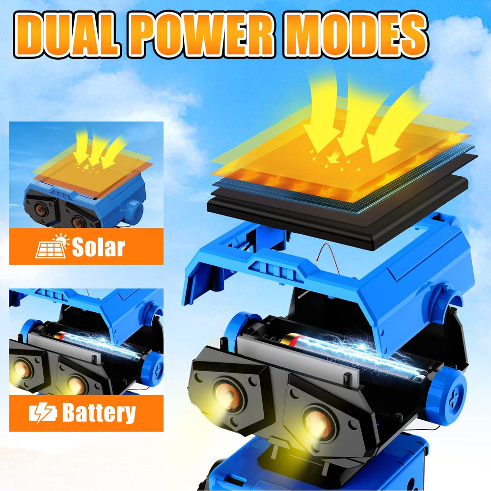AESGOGO solar-powered robot demo under sunlight demonstrates renewable energy in action.