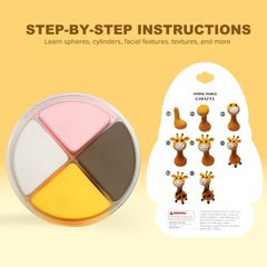 Aestd-ST animal-model tutorials guide kids through twelve figures.
