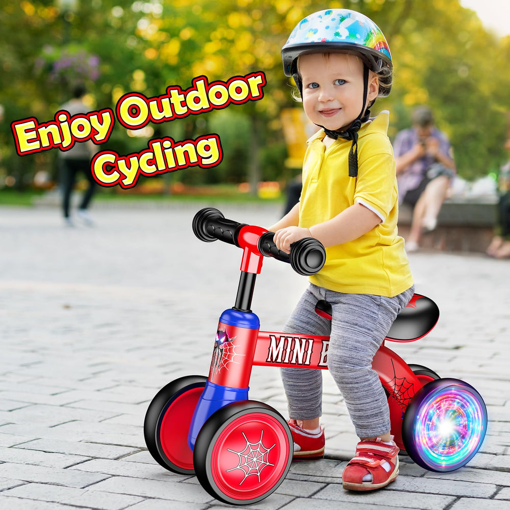 Aetyni balance bike is lightweight and easy to transport.