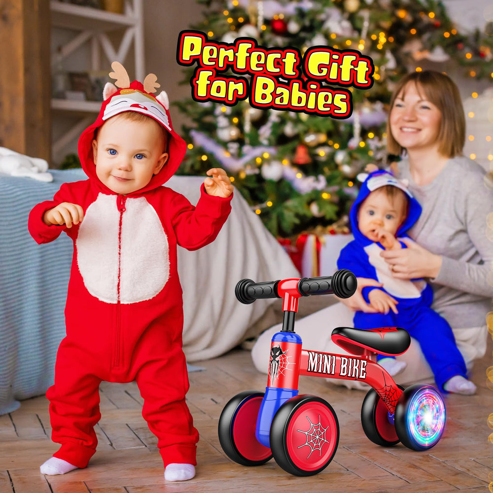 Aetyni balance bike makes a thoughtful first ride-on gift.