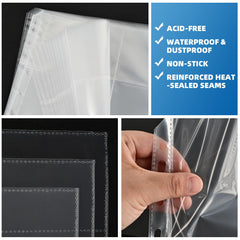 Affisure ideal for coupons, business cards, and mini photos storage.