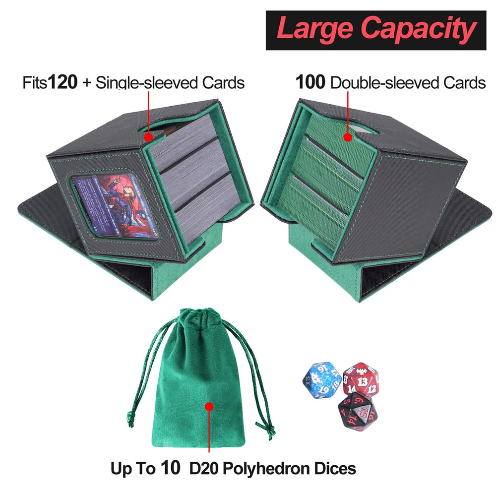 AFIING included dice bag keeps your D20s accessible during matches.