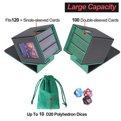 AFIING included dice bag keeps your D20s accessible during matches.