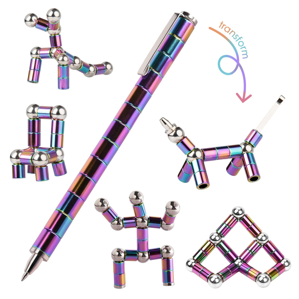 AFN Fidget Pen magnetic rotation delivers satisfying clicks for quick stress relief.