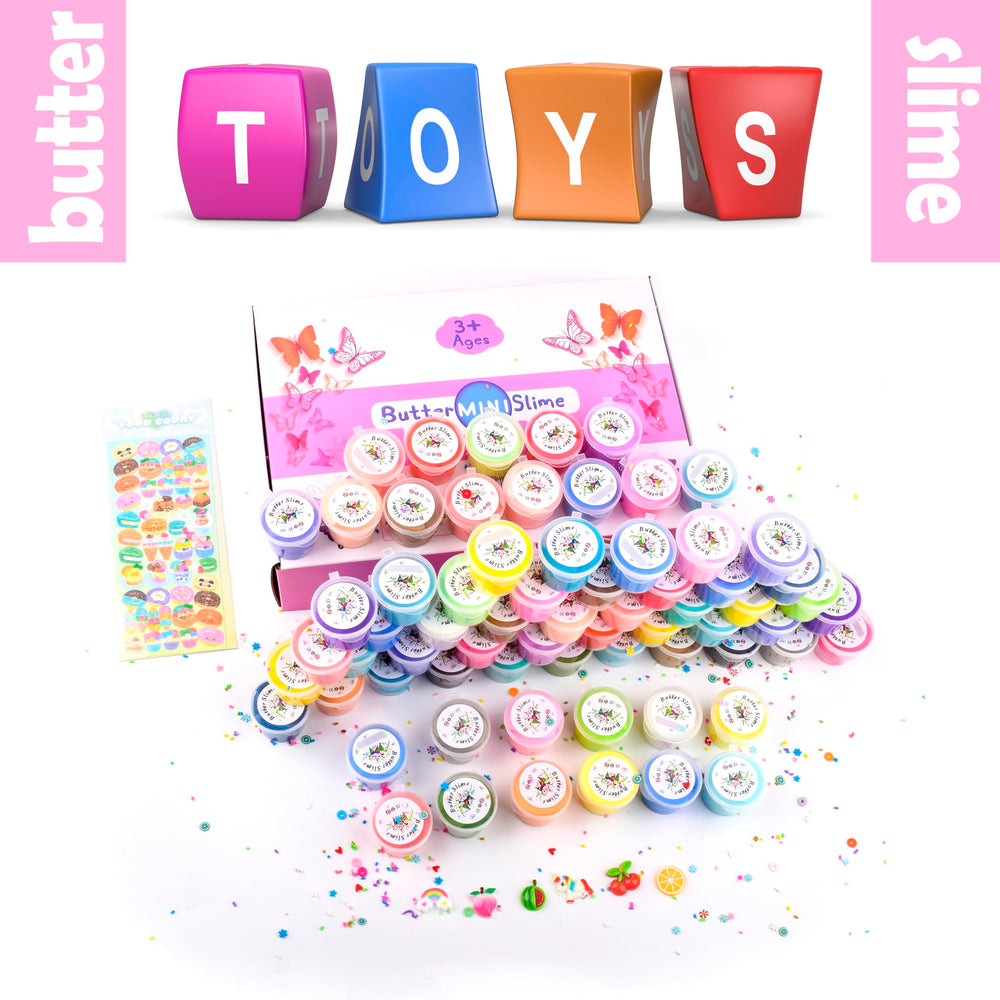 Afofall 30ml slime pieces keep playtime portable and tidy