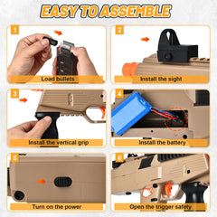 Afqjf foam darts pack includes 80 standard and 20 suction cup types.