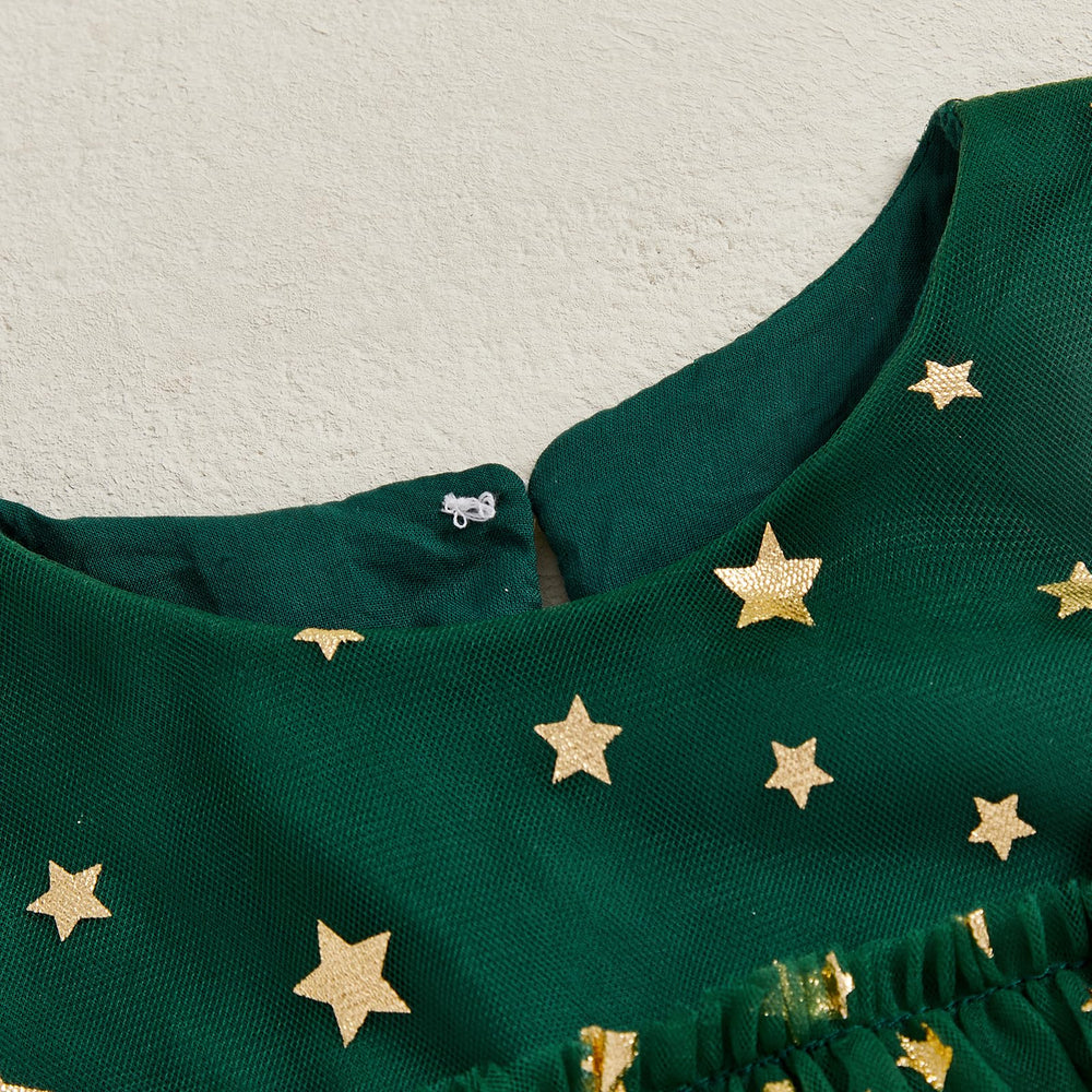 Afunbaby sequin and pompom detail adds sparkle for special occasions.