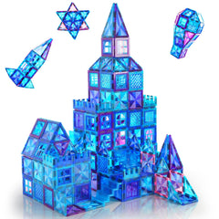 AFUNX magnetic tiles 116pcs for imaginative construction fun