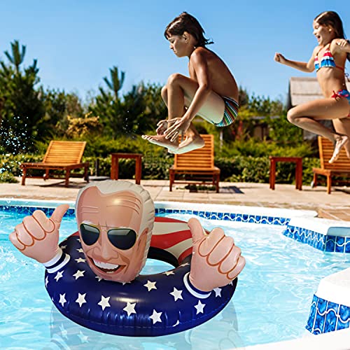 AGANS inflatable pool float made with premium PVC for durable summer fun