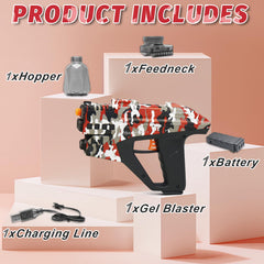 Agard Gel Blaster fast reloading with drainable ammo container and gaps