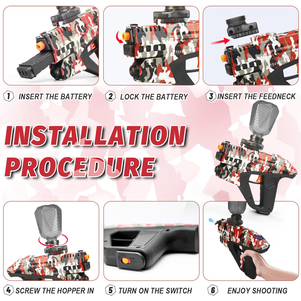 Agard Gel Blaster premium grip with weighted blocks for realistic handling