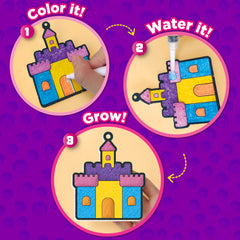AGENTLAN Magic Puff Kit princess puff becomes a dimensional charm for backpacks.