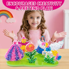 AGENTLAN Poke Art Princess Kit durable materials give long-lasting fun for kids’ crafts.