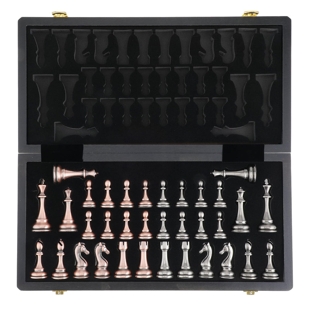 Agirlgle durable weighted metal pieces enhance balanced, satisfying play.